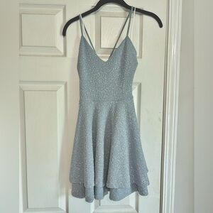 Windsor light blue sparkly skater homecoming/cocktail dress new with tags
